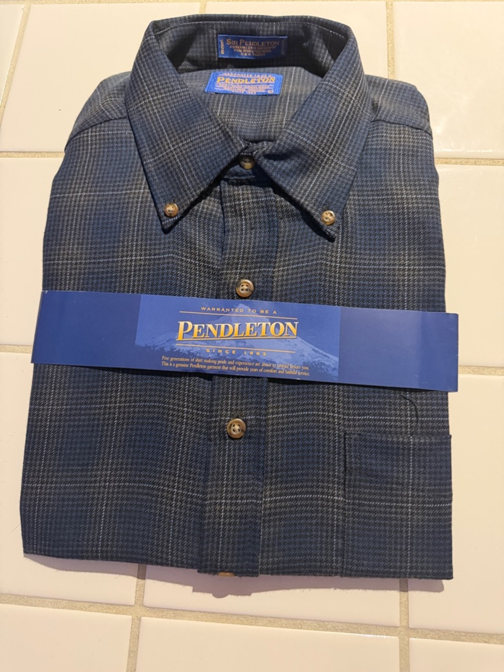 Pendleton long sleeve shirt wool button down L🐈‍⬛